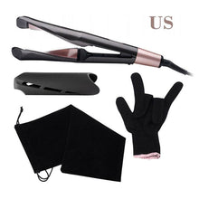 Load image into Gallery viewer, New Pro 2 in1 Hair Curler Tool Set Negative Ions Hair Straightener And Curling